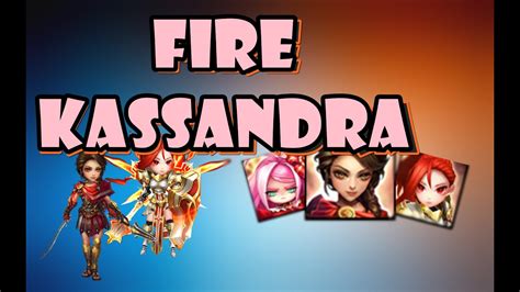fire kassandra summoners war|Bestiary .